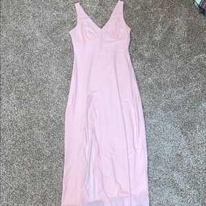 🖤Elegant Pink Sleeveless Dress